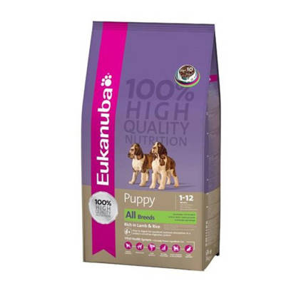 Picture of Eukanuba Puppy / Junior Lamb & Rice - 12kg