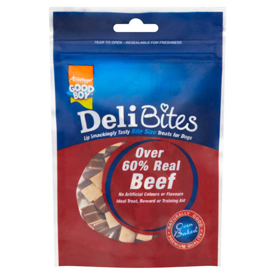 Picture of Good Boy Deli Bites Beef - 65g