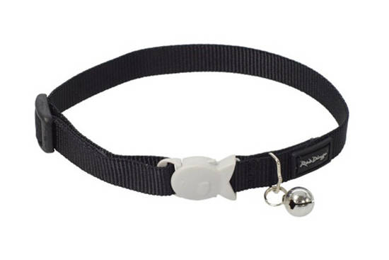 Picture of Red Dingo Cat Collar - Black - 20-32cm