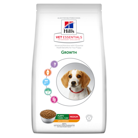 Picture of Hills Vet Essentials Growth Medium Puppy 2kg