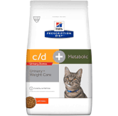 Picture of Hills C/D Feline Urinary Stress + Metabolic Dry 4kg